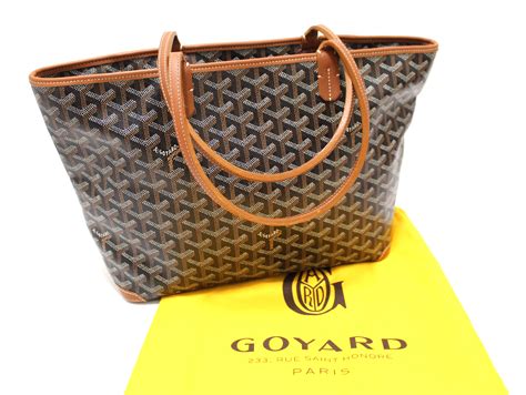 goyard pm price|goyard black and brown tote.